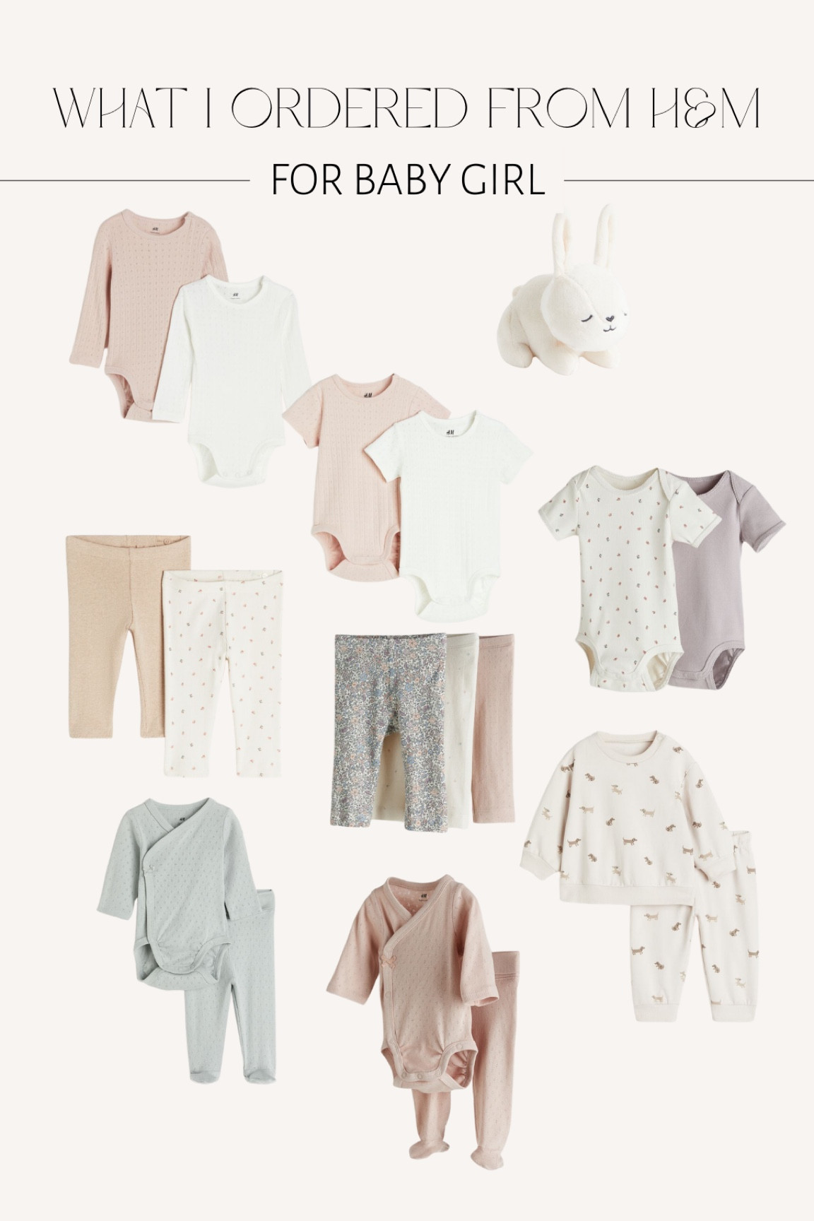 Baby girl H&M order! Loving all the spring pastels and florals!

#LTKSeasonal #LTKSpringSale #LTKbaby