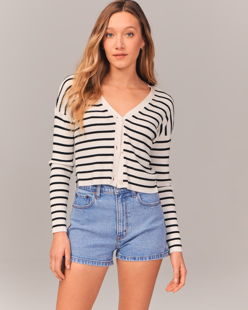 High Rise Mom Short | Abercrombie & Fitch (US)