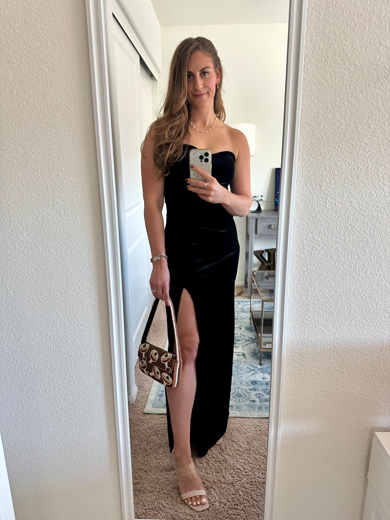 The espresso martini ☕️🍸 bag needed her moment and this dress has gotten me through so many formal events in a pinch. Timeless and classic look for last night’s Air Force Ball! 

#LTKItBag #LTKSeasonal #LTKStyleTip