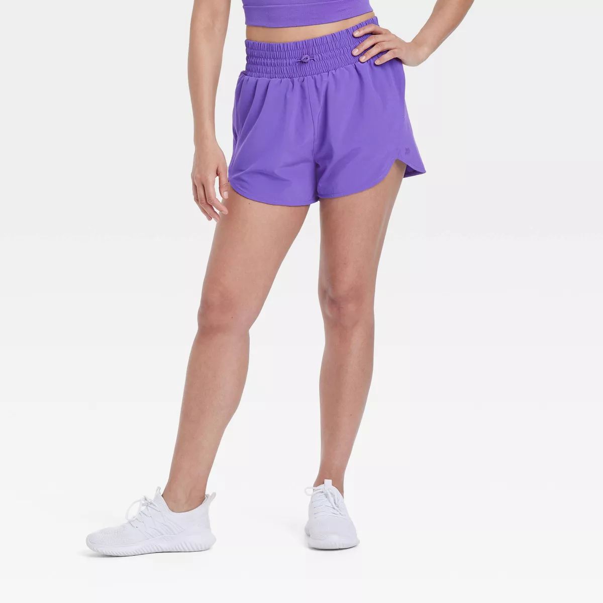 Women's Flex Woven High-Rise Shorts 3" - All In Motion™ | Target
