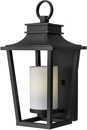 Hinkley Sullivan Collection One Light Small Outdoor Wall Mount, Black | Amazon (US)