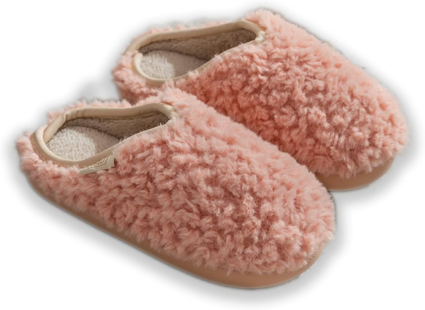 Maco Johnston Women's Sheepskin House Slippers, Fuzzy Soft House Slippers, Plush Furry Warm Cozy ... | Amazon (US)