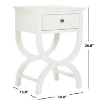 Floris End Table With Storage | Wayfair North America