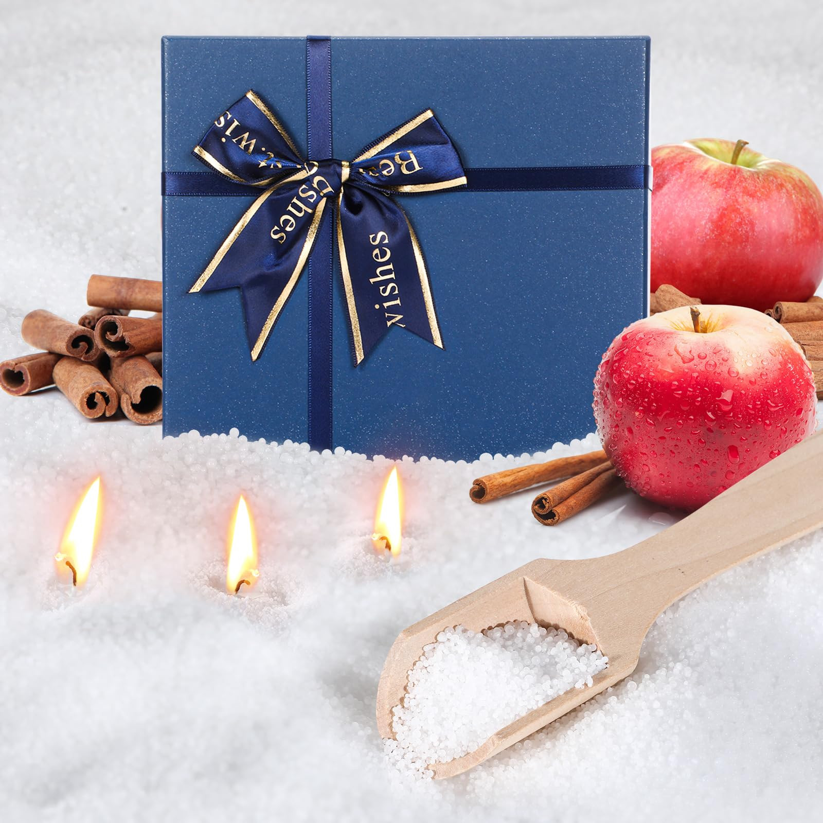 MTLEE Pearled Candle 2.2 lb Sand Wax Scented Sand Candle Kit with Gift Box 50 Wicks Refillable Ja... | Amazon (US)