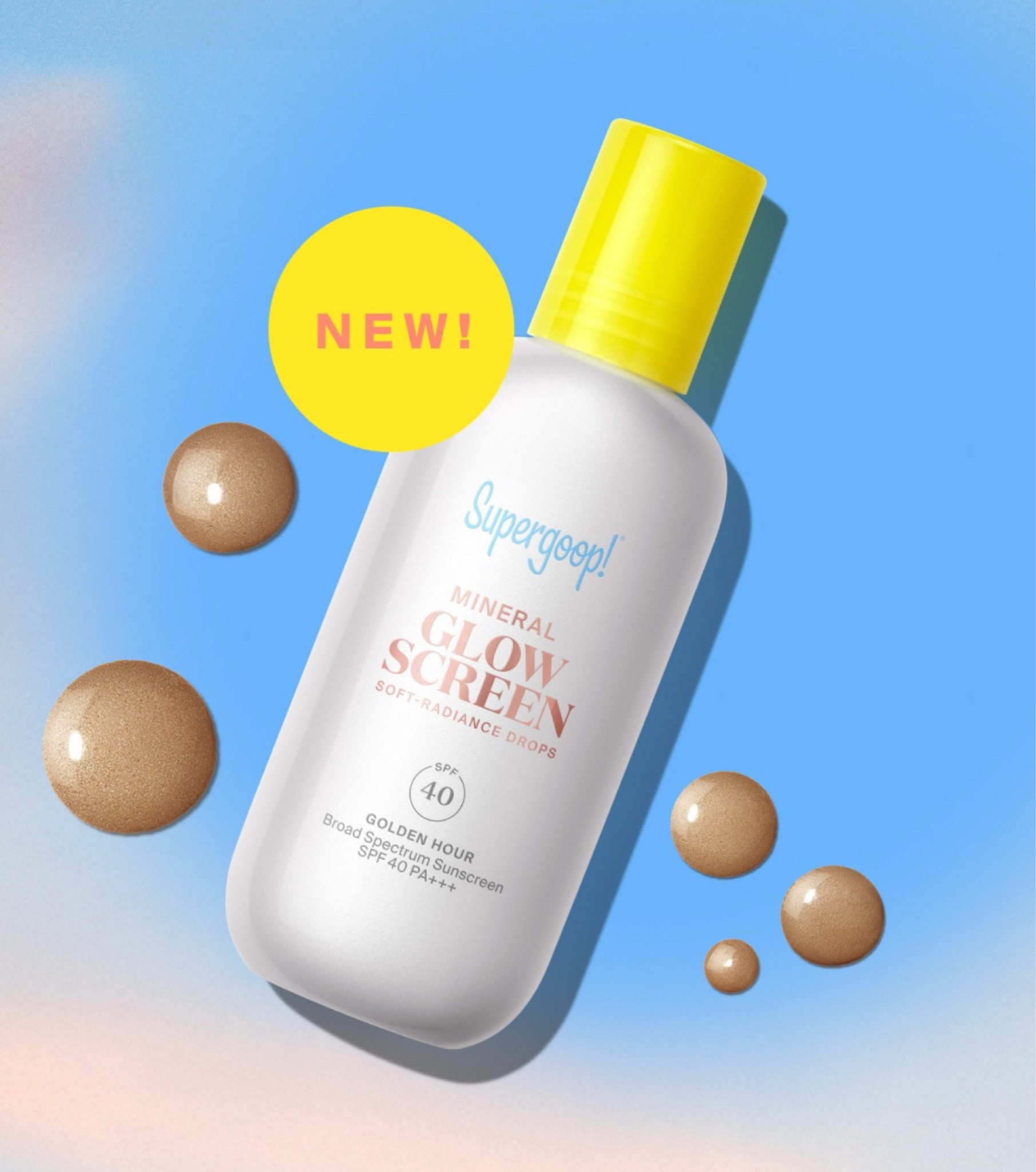 Glowscreen Soft-Radiance Drops Mineral SPF 40
$40
Just dropped! Soft glow drops with tinted mineral sunscreen that enhance skin's natural radiance for visibly brighter, smoother, even skin¹ and a blendable tint to minimize white cast.

#LTKSwim #LTKTravel #LTKOver40