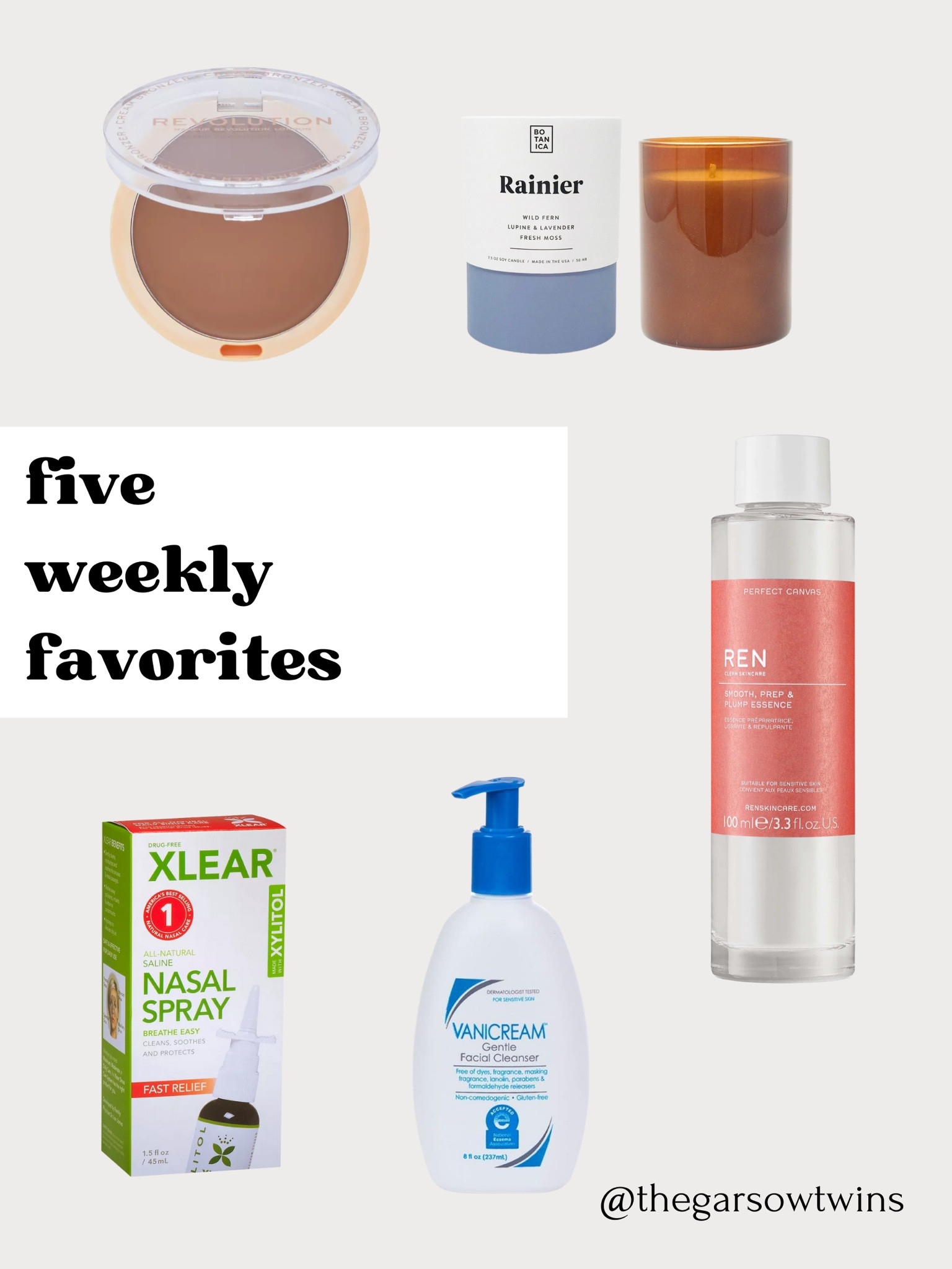 Five weekly favorites 

#LTKbump #LTKunder100 #LTKFind