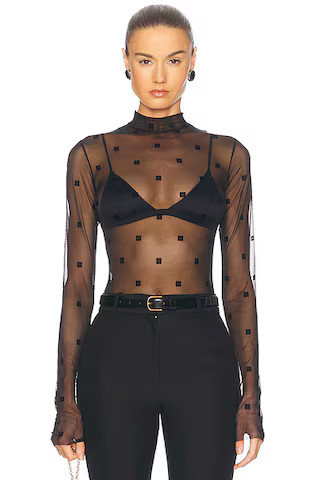 4G Jacquard Bodysuit | FWRD 