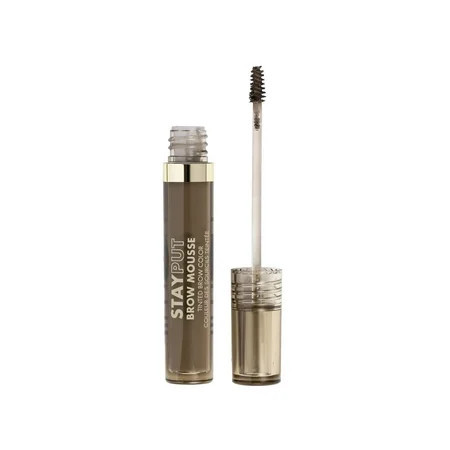 Milani Stay Put Brow Mousse Tinted Brow Color, Medium Brown, 0.10 fl oz | Walmart (US)