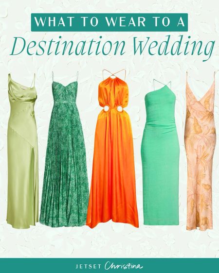 Be the best dressed guest this summer in these dreamy destination wedding dresses! #destinationweddings #destinationweddingdresses 

#LTKtravel #LTKstyletip #LTKwedding