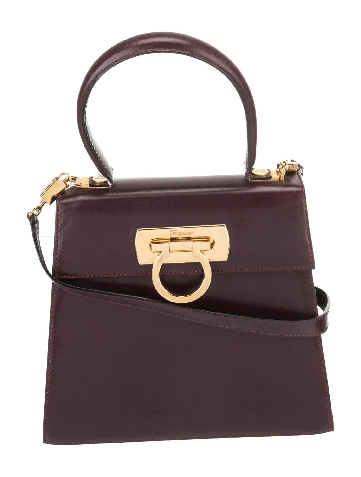 Leather Top Handle Bag | The RealReal