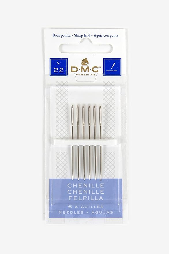 DMC 1768-22 Chenille Hand Needles, 6/pkg, Size 22 | Amazon (US)