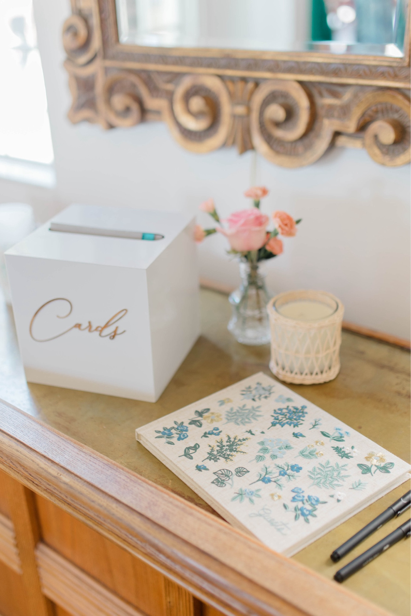 Guest book & card box 🩵

#LTKSaleAlert #LTKWedding #LTKFindsUnder50