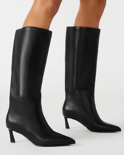 LAVAN BLACK LEATHER | Steve Madden (US)