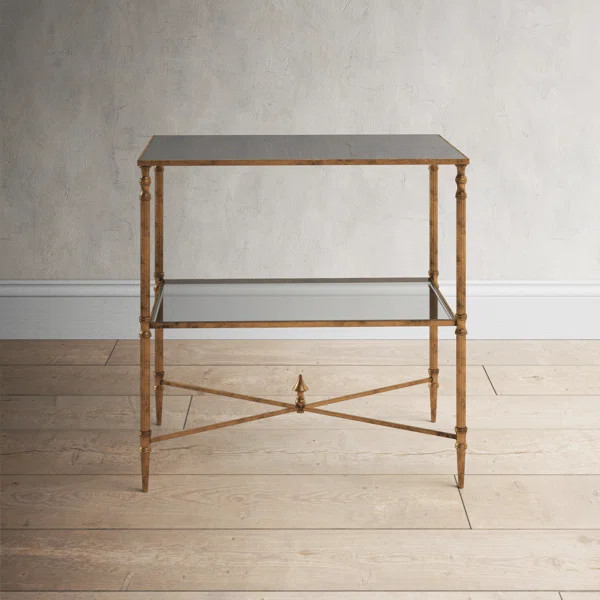 Allenhurst Glass End Table | Wayfair North America