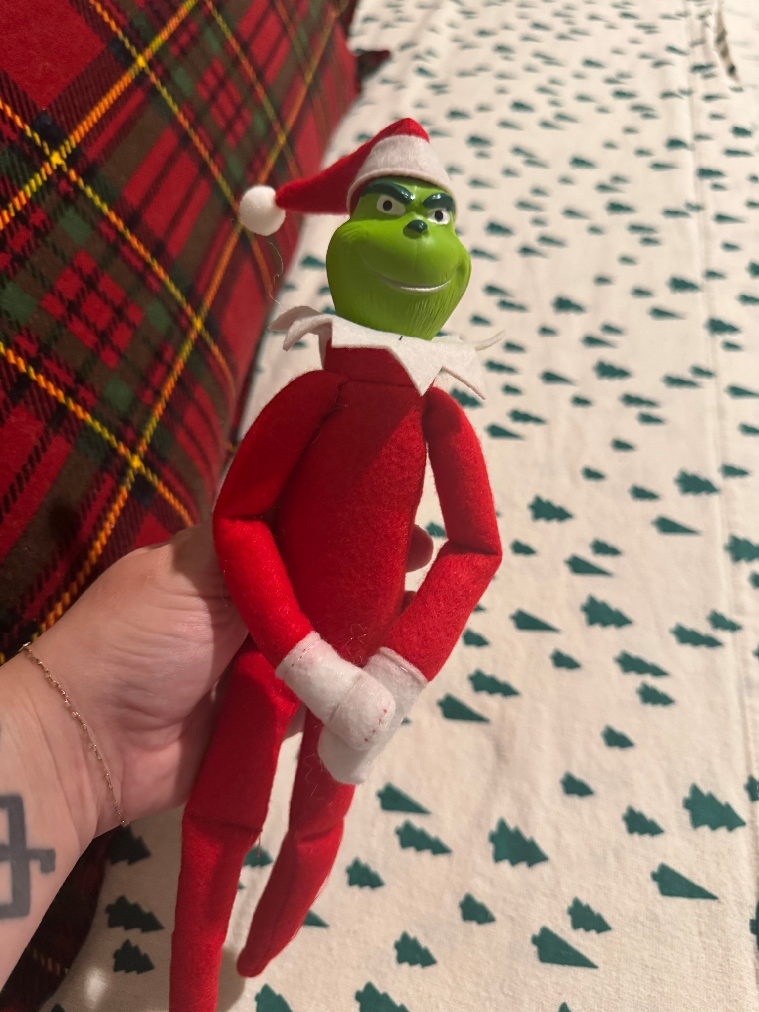 Grinch elf anyone? Instead of elf on a shelf ? 

Amazon finds | elf on the shelf | the grinch | Christmas | Christmas joy | holiday season 

#LTKHoliday #LTKKids