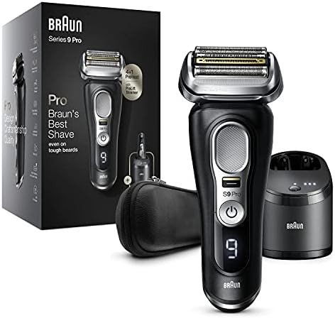 Braun Electric Razor for Men, Series 9 Pro 9460cc Wet & Dry Electric Foil Shaver with ProLift Beard  | Amazon (US)