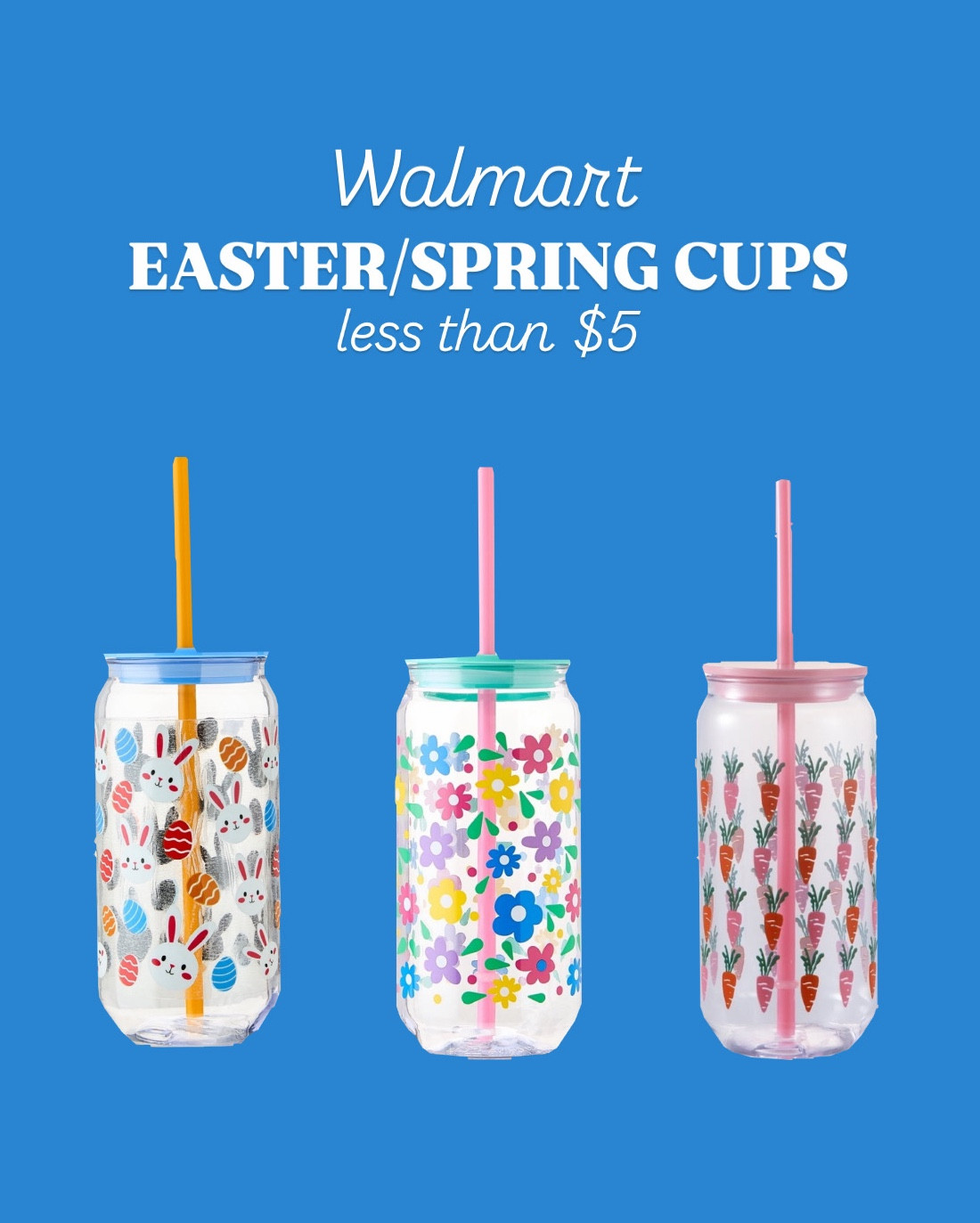Walmart Easter/Spring Cups under $5

#LTKHome #LTKSeasonal #LTKKids
