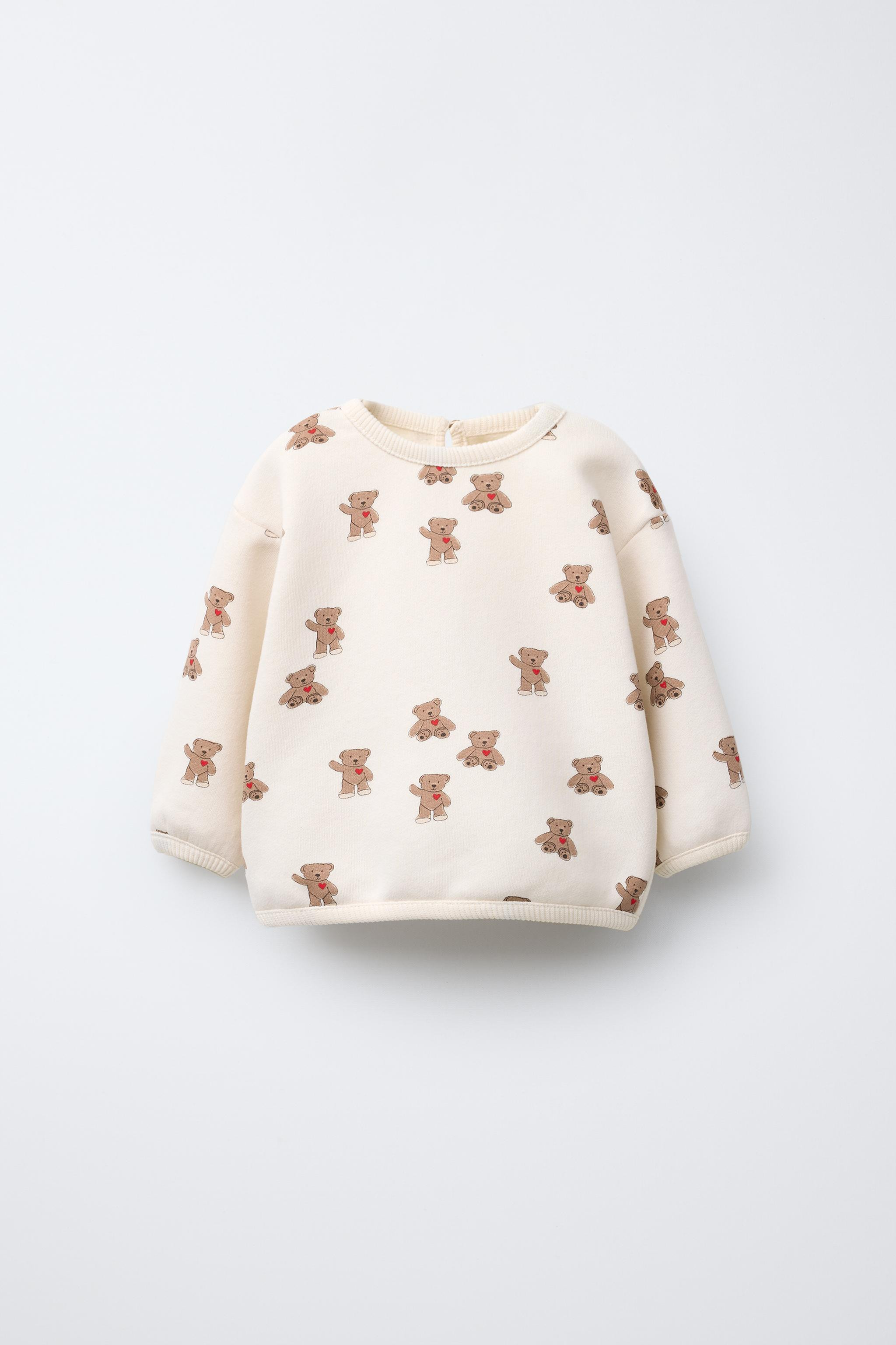 HEART BEARS SWEATSHIRT | Zara US