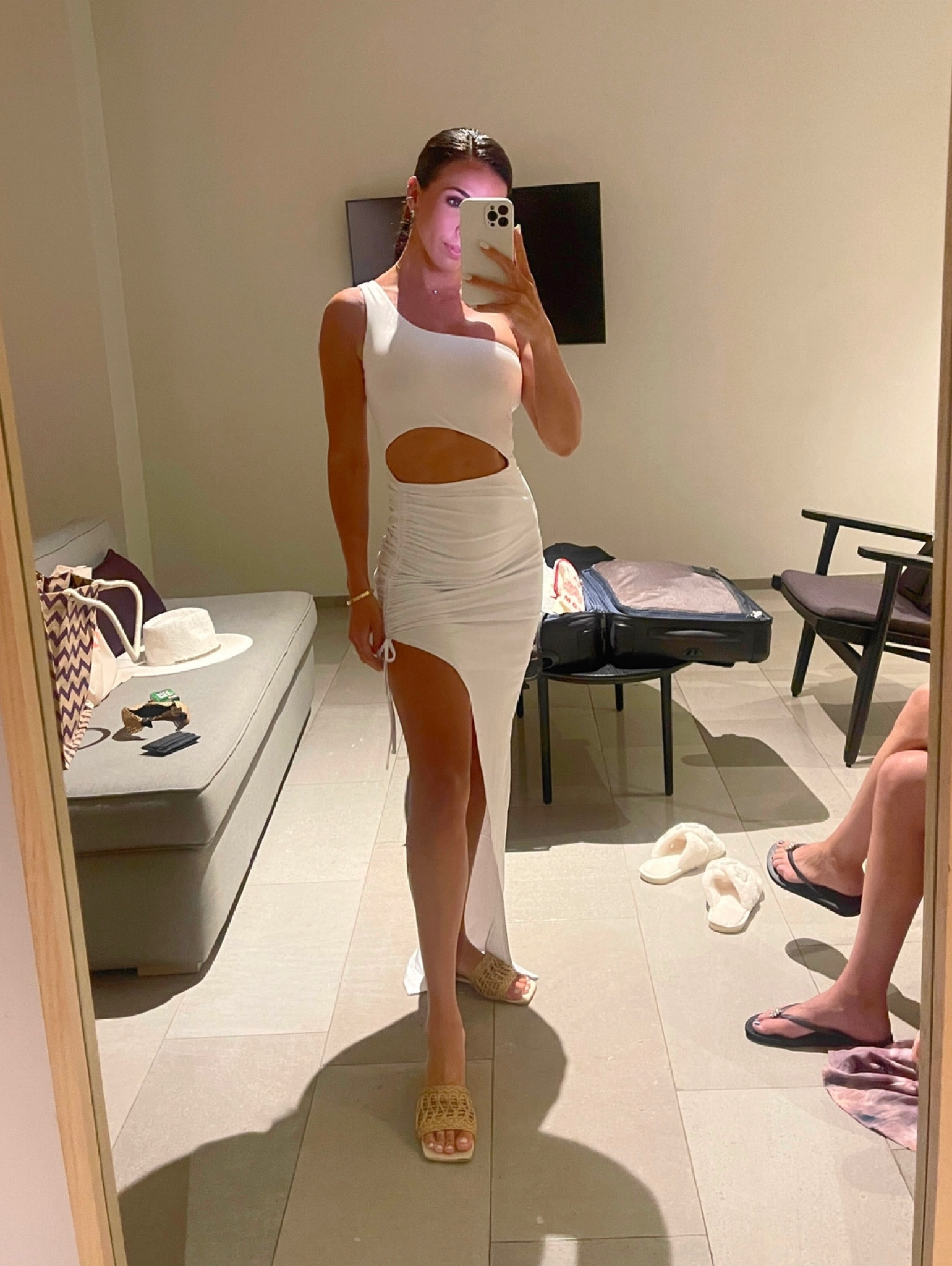 After 3 nights of partying the heels needed a break! 😆🤍

#LTKunder100 #LTKtravel #LTKwedding