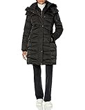 Marc New York by Andrew Marc Women's Fitted Down Coat, Black, Extra Small | Amazon (US)