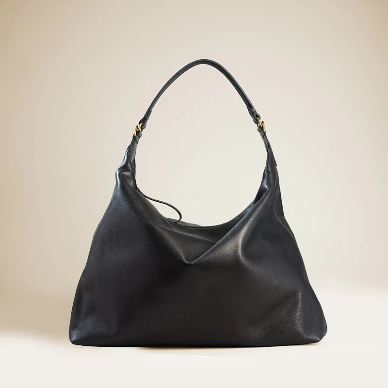 Maurice Hobo - Heritage "Broken-In" Leather Black | Parker Thatch