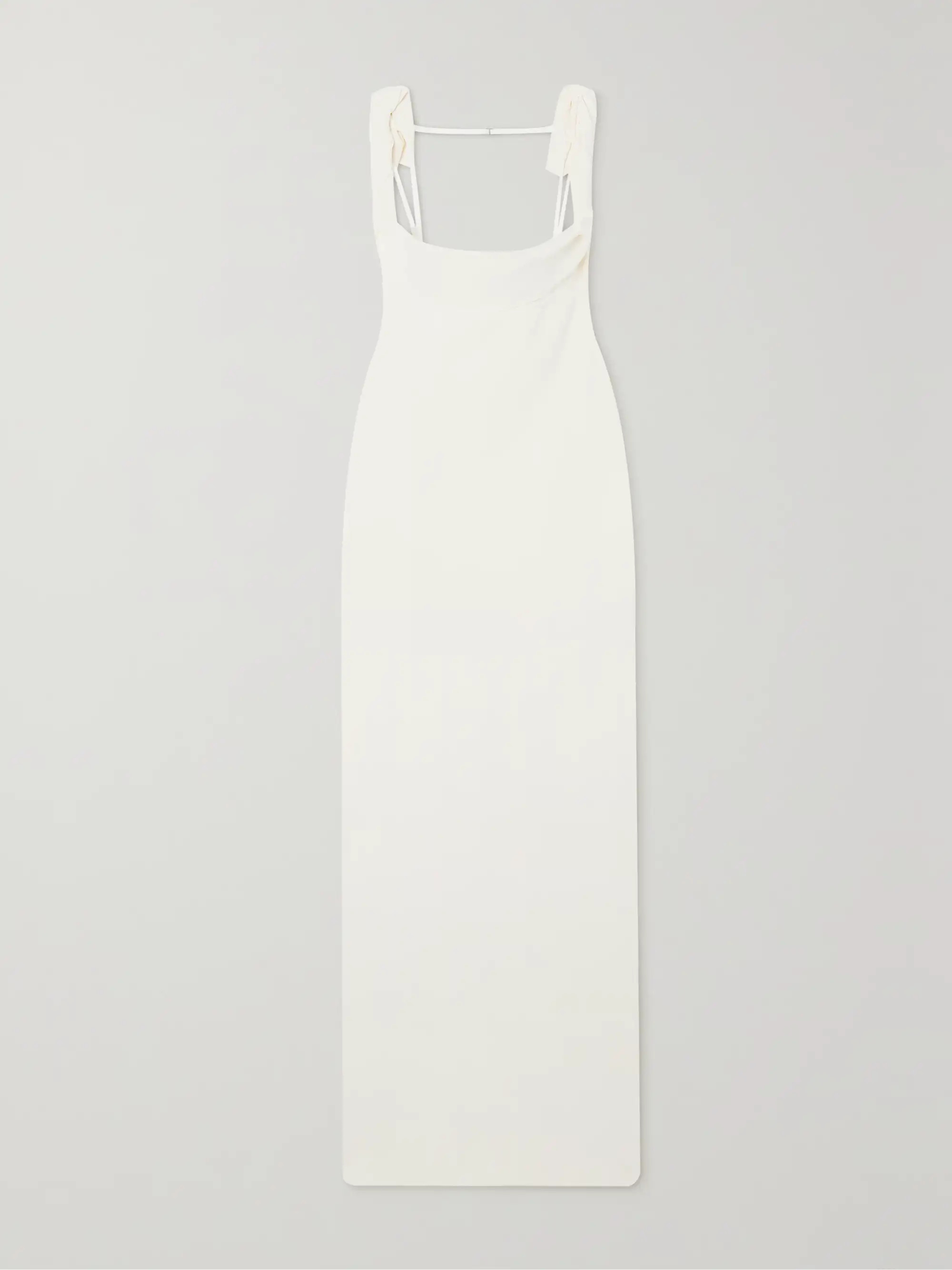 Open-back stretch-knit maxi dress | NET-A-PORTER (US)