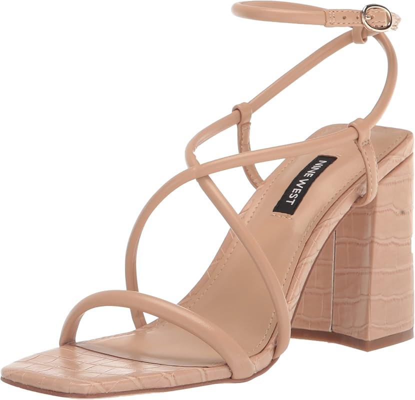 NINE WEST Women's Yeera Heeled Sandal | Amazon (US)