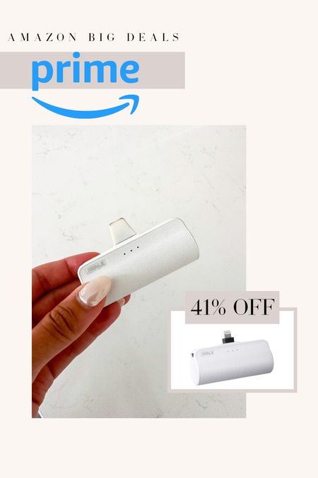 Cordless portable charger is on major sale for Amazon prime day! I have one of these on hand everywhere I go 

#LTKsalealert #LTKxPrime