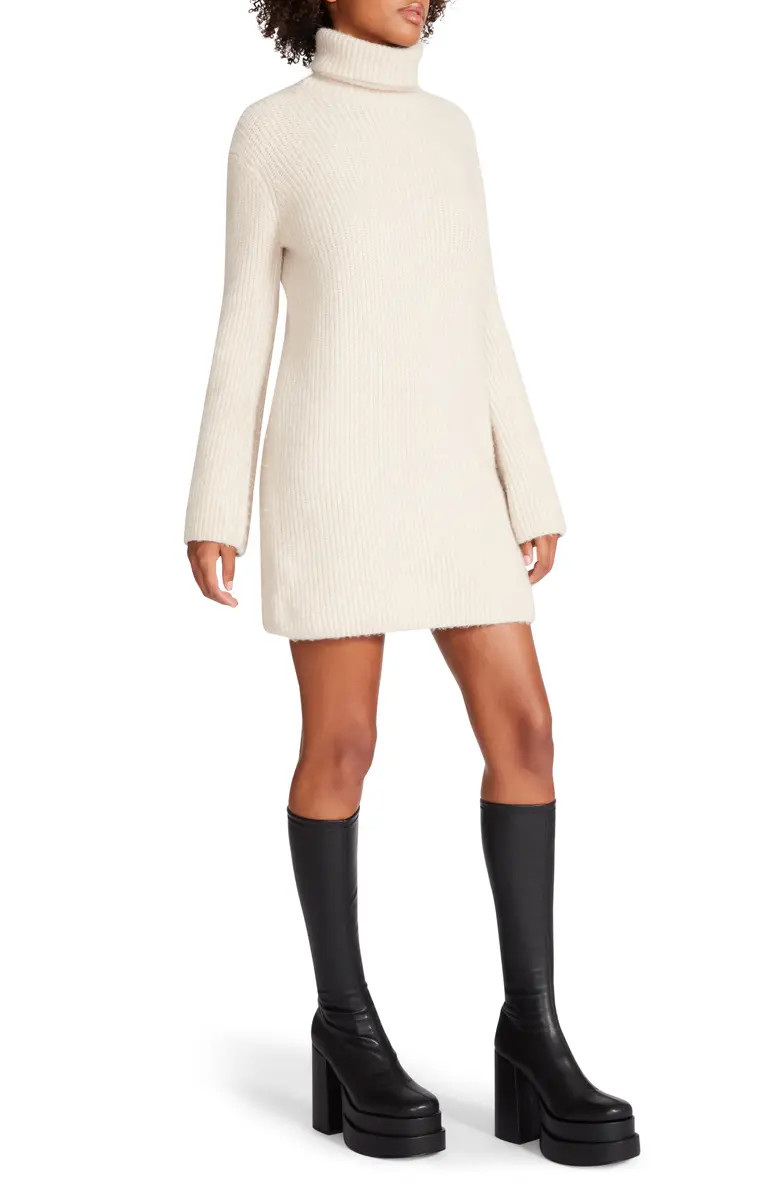 Steve Madden Abbie Long Sleeve Sweater Minidress | Nordstrom | Nordstrom