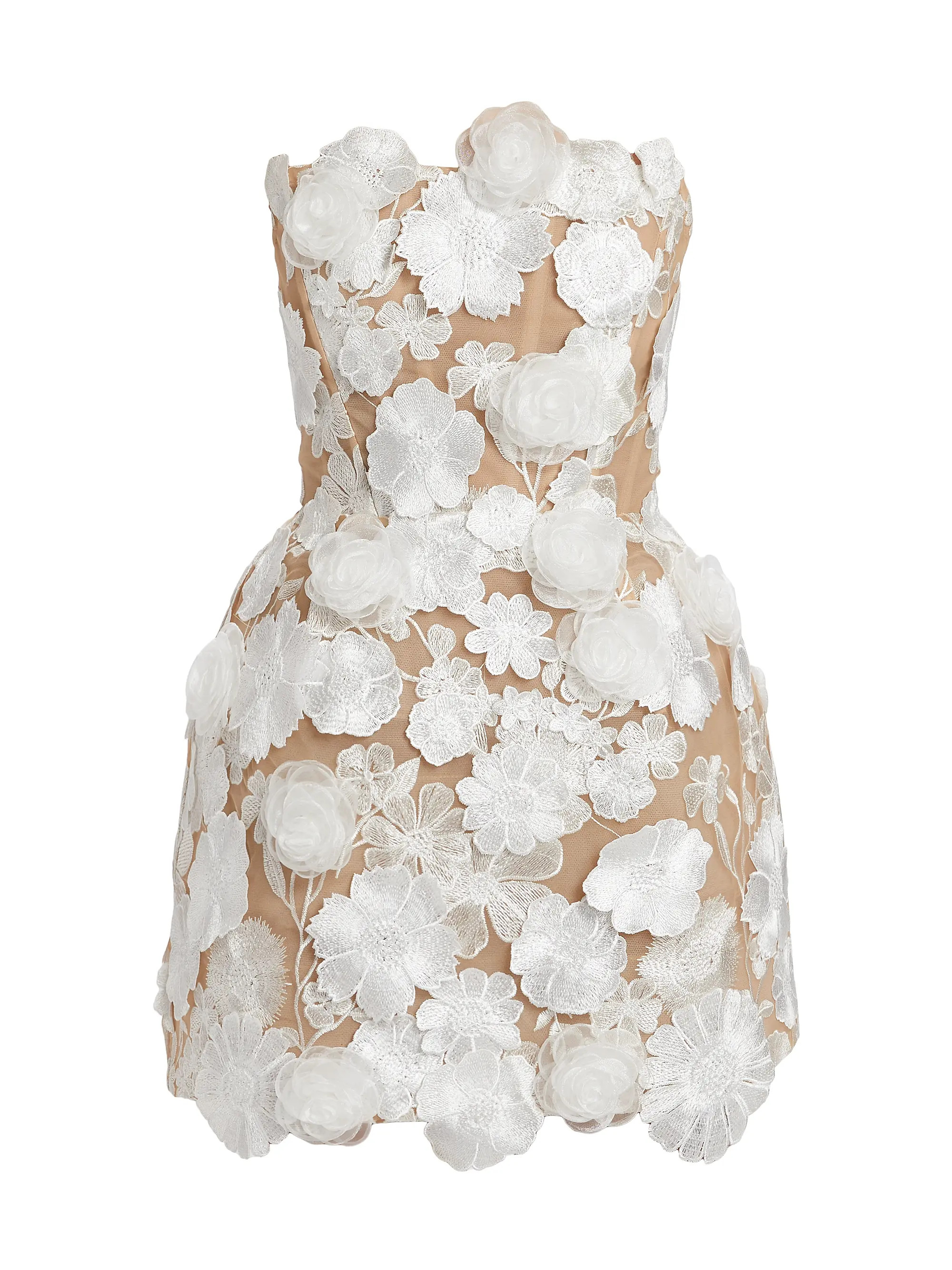 Jasmine Maraya Floral Minidress | Saks Fifth Avenue
