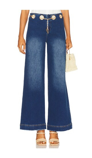 Sydney Pant in Rinse Wash | Revolve Clothing (Global)