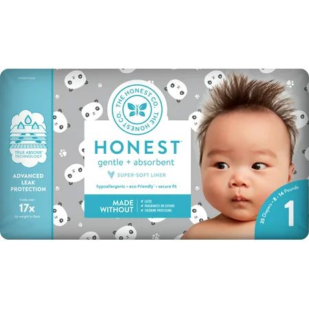 The Honest Company Diapers Pandas Size 1 | Walmart (US)