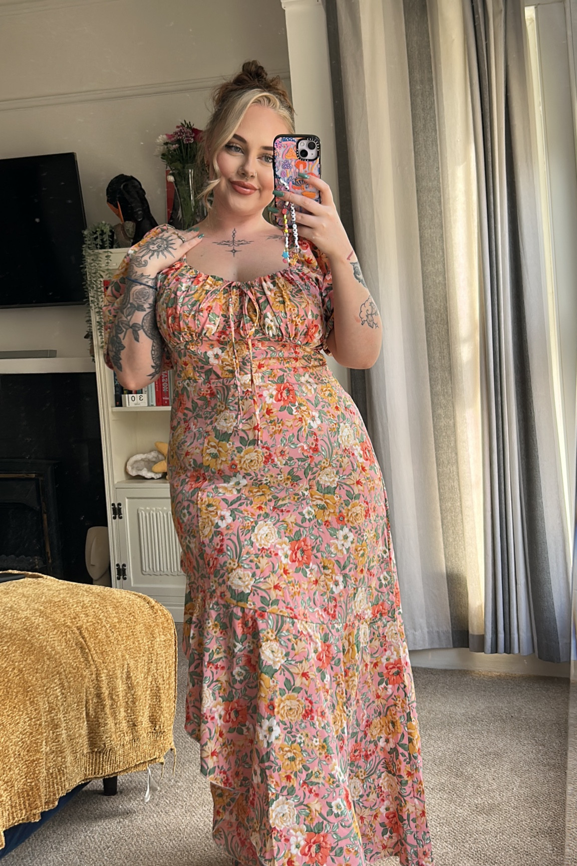 Plus size floral wedding guest dress 

#LTKcurves #LTKSeasonal #LTKwedding