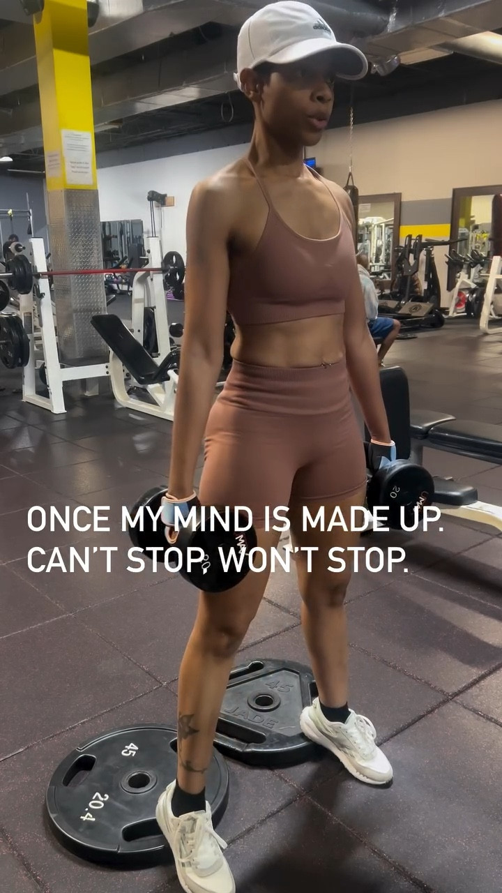 Ignore the noise, and just keep going. Doesn’t matter what life throws at you. Life is about how hard you can hit back and keep going. 💪🏾 

#believeinyourself #modellife #fitness #growth #fashionfitness #blackcontentcreator #styleinfluencer

#LTKActive #LTKFitness #LTKStyleTip