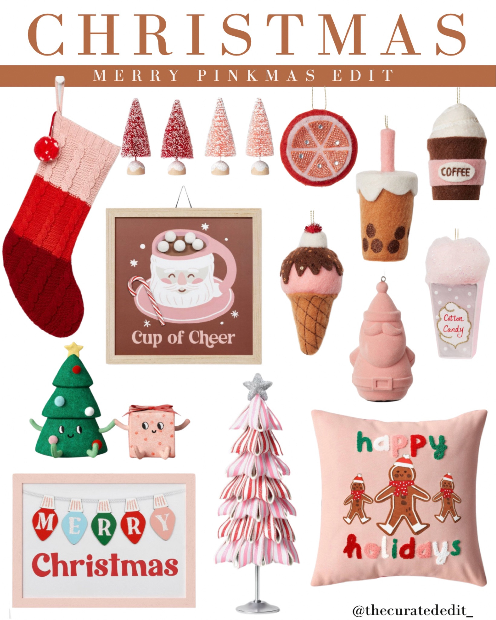 Merry Pinkmas!

#target #targetchristmas #christmasdecor #pink #pinkmas #pinkchristmas #christmasdecor #ornaments #stockings #pillows #wondershop #christmasinspo 

#LTKkids #LTKFind #LTKSeasonal