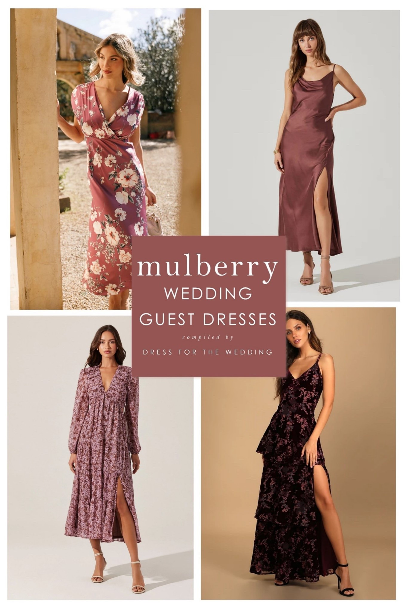 Fall wedding guest dress
Burgundy dress 
Mulberry dress 
Cocktail dress 
Dress for the wedding 
Midi dresses 
Maxi dress
Fall dress
Semi formal dress 
Dresses for weddings 
Fall wedding 
Wedding guest style 
Follow Dress for the Wedding for more! wedding guest dresses, bridesmaid dresses, wedding dresses, mother of the bride dresses, cute outfits, affordable dresses, dresses under 100. 

#LTKWedding #LTKFindsUnder100 #LTKFamily