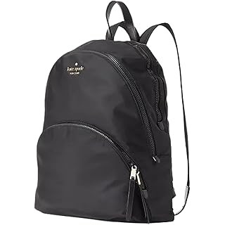 Kate Spade New York Karissa Nylon Large Backpack (Black) | Amazon (US)