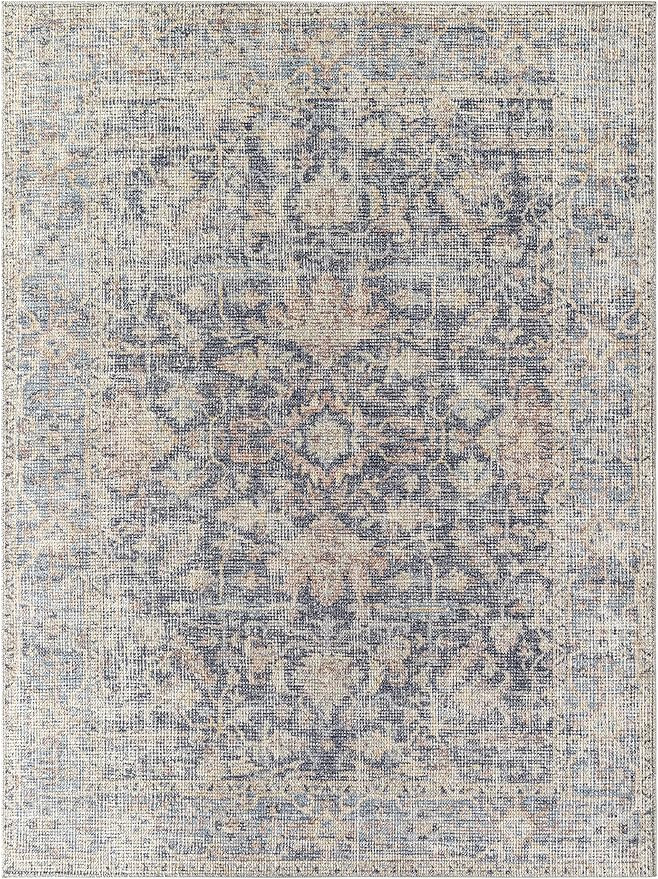 Surya x Our PNW Home Olympic Updated Traditional Area Rug, 5'3" x 7', Navy | Amazon (US)