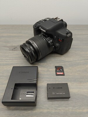 Canon EOS Rebel T6i Digital SLR Camera with EF-S 18-55mm Lens & More Tested! 13803257359 | eBay | eBay US
