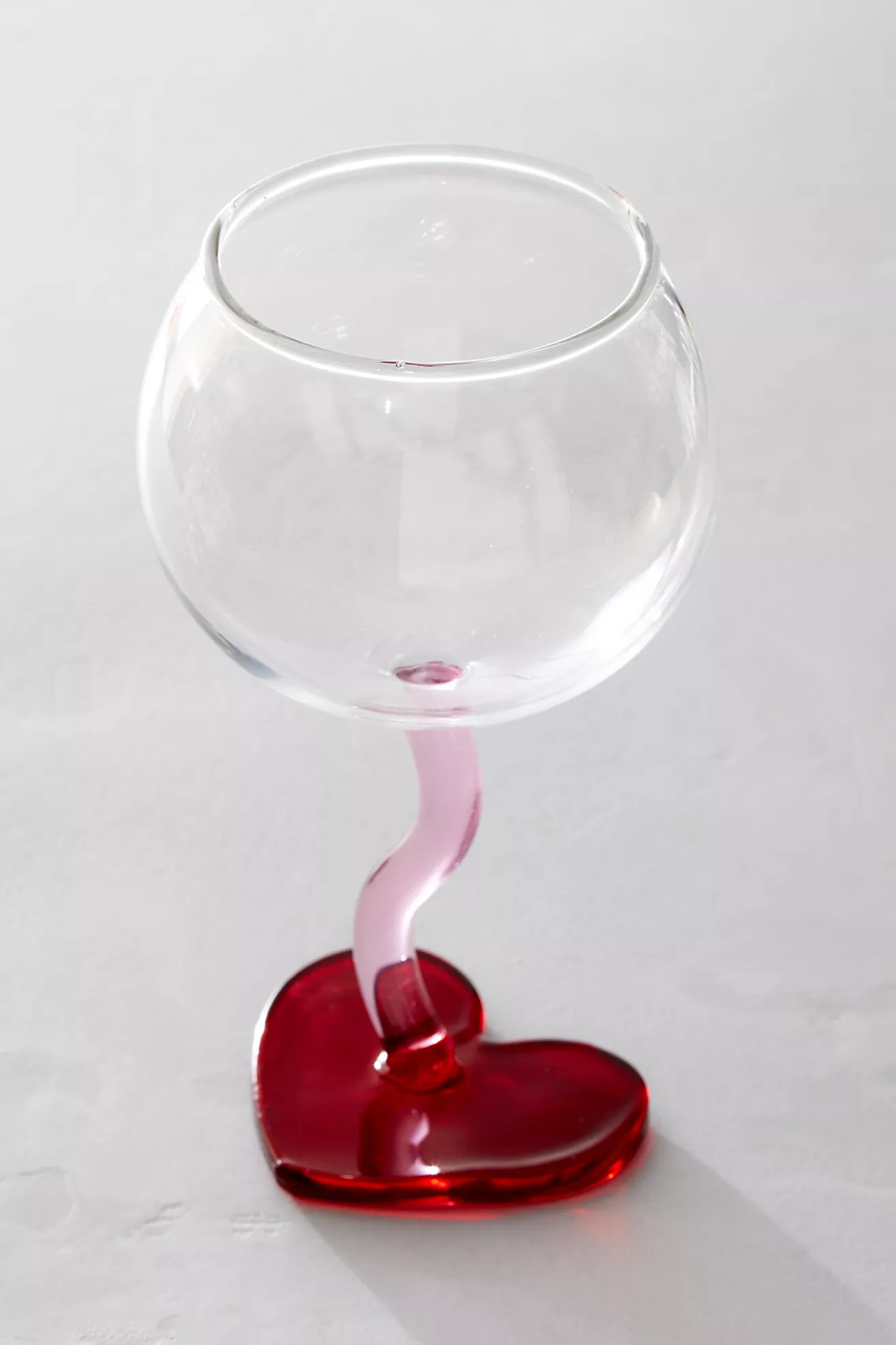 Heart Stemmed Wine Glass | Free People (Global - UK&FR Excluded)