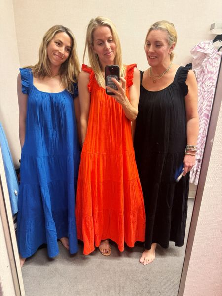 New Spring Dresses at Nordstrom!

All 3 of us loved this gauzy, ruffle strap dress. Can go swim coverup or sun dress. Easy breezy for summer. Runs a bit big. Laura (left) sized down and is in an xs. Comes in several colors. 


#LTKover40 #LTKSeasonal #LTKtravel