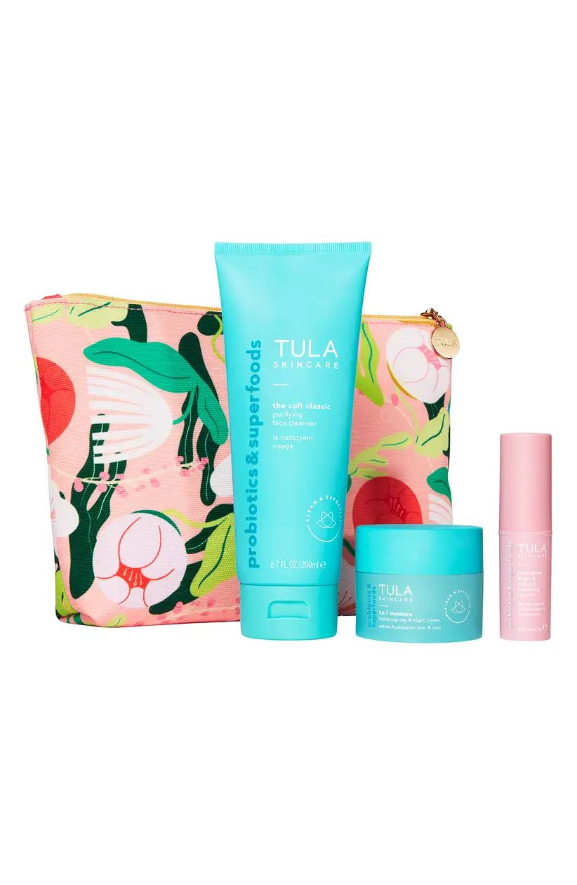 TULA Skincare Full Size The Cult Classic Purifying Face Cleanser Set ($122 Value) | Nordstrom