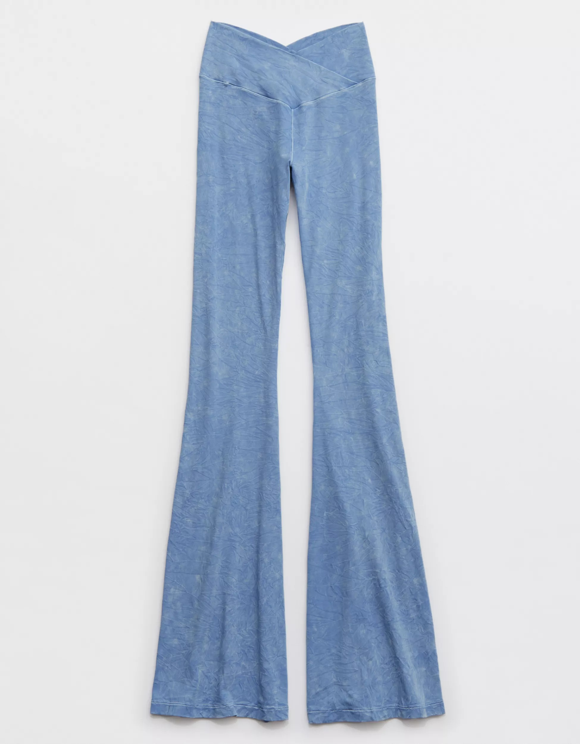 OFFLINE By Aerie Real Me Double Crossover Flare Legging | Aerie