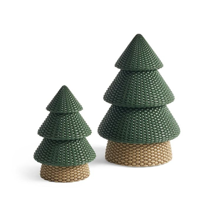 Woven Tabletop Trees, Set of 2 | Grandin Road | Grandin Road