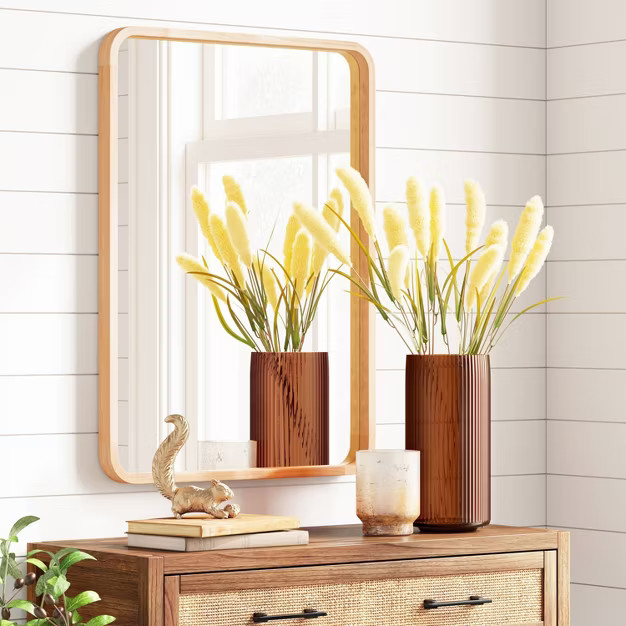 22" x 30" Rounded Rectangle Wall Mirror - Threshold™ | Target