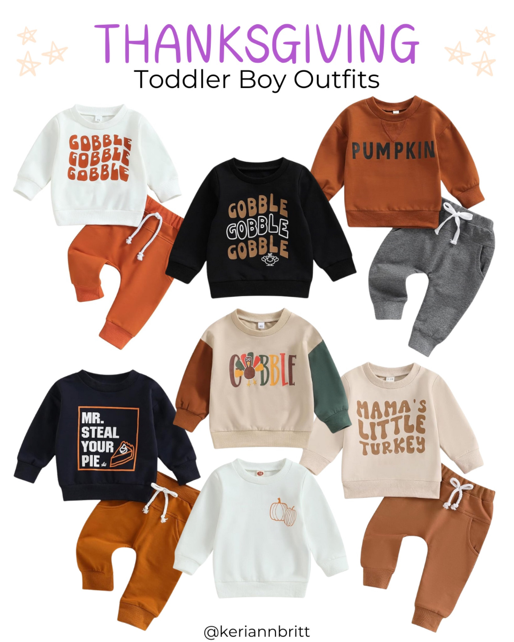 Toddler Boy Thanksgiving Outfits

Amazon kids / thanksgiving graphic sweatshirt / kids fall outfit / thanksgiving outfit 

#LTKSeasonal #LTKKids #LTKHoliday
