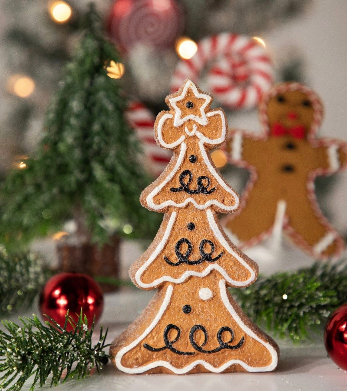 Northlight 6.25" Frosted Gingerbread Christmas Tree Figurine 

#LTKFindsUnder50 #LTKHoliday #LTKHome