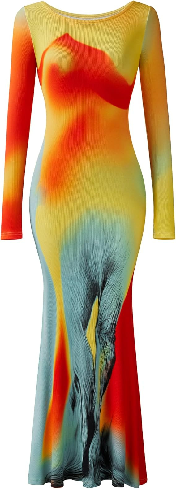 JW PEI Women's Lily Illusion Print Dress | Amazon (US)