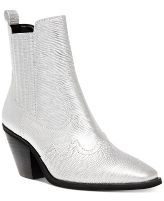 DV Dolce Vita Women's Brazos Block-Heel Western Booties & Reviews - Booties - Shoes - Macy's | Macys (US)