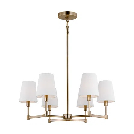 Cortasia White Bluffs 6 - Light Shaded Classic / Traditional Chandelier | Joss & Main | Wayfair North America